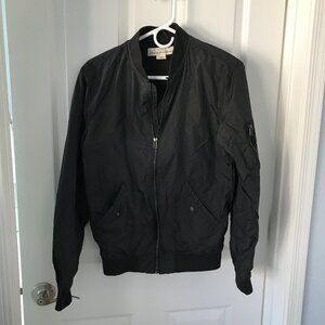 H&M NWOT LOGG Men's Nylon Bomber Jacket XS